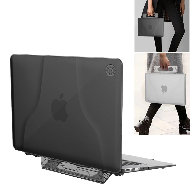 

For Apple Macbook Air 13 Case A1369 A1466 Multi-angle Stand Holder Laptop Cover For Macbook Air 13 Touch ID A1932 Notebook Case