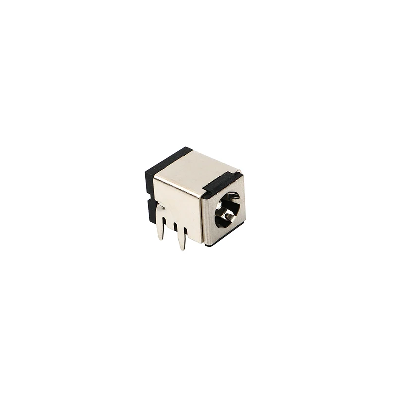 High Current DC Charging Power Outlet DC-007B 5.5*2.1mm 5.5*2.5mm Bracket Copper Laptop Power Socket DC007B DC007 5PCS