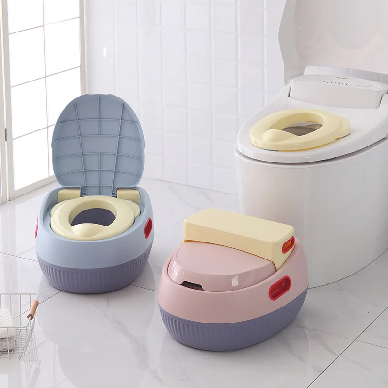 

New Style Yu Qi Anti-slip Multi-functional Step-wise Toilet Baby Toilet Toilet for Kids Potty