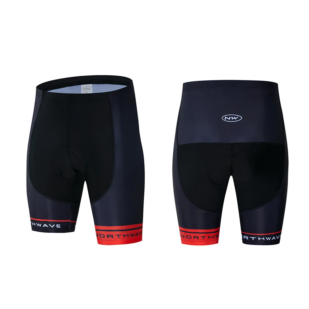 one shorts Northwave Pro Team велосипедные шорты мужские нагрудник гелевые мягкие MTB велосипедные шорты для горного велосипеда короткие штаны ciclismo противоскользящие - Цвет: one shorts