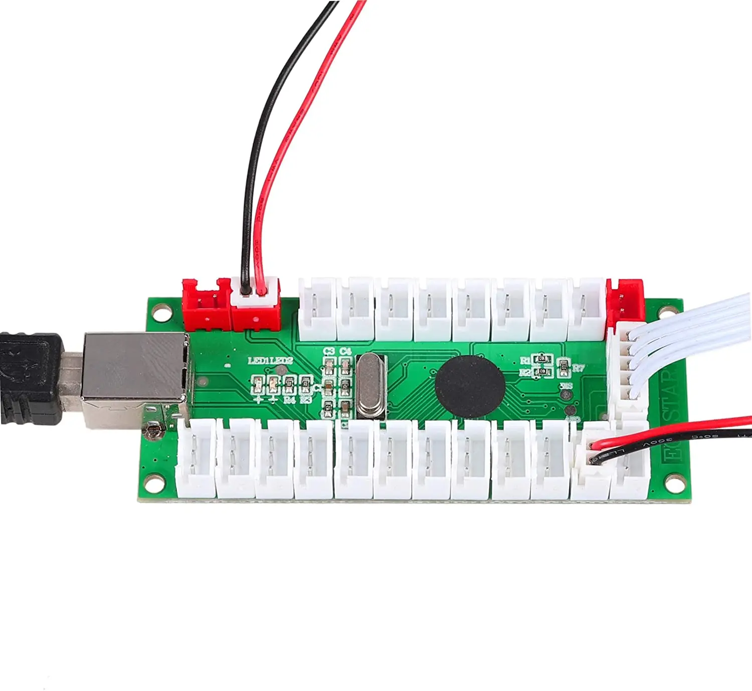 Zero Delay USB Encoder To PC Games Controllers For Arcade Sanwa Kits Parts Mame Jamma & Other PC Games