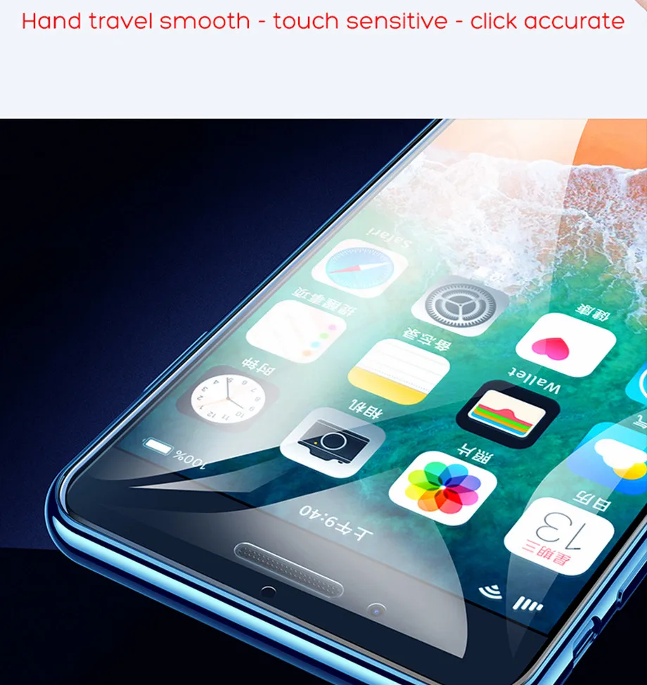 15-PC-For iPhone 6 6s Tempered Glass 9D For iPhone 7 8 Plus X Screen Protector Film