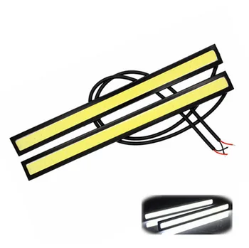 

High-brightness COB daylights white 12V ultra-thin LED lights Rogue reversed the lights