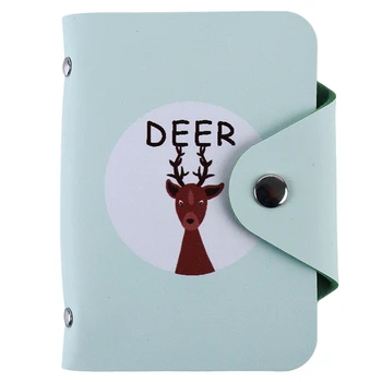 

LKEEP Brand Cute Cartoon Deer Passport Cover Clip Document Bag Women Card Holder Case Wallet For Child Girl Friend Gift 2020