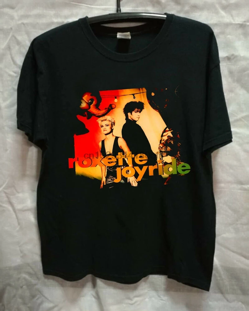 Редкая Футболка Roxette Joyride 1991 топ с принтом Ограниченная серия USAsz|Футболки| |