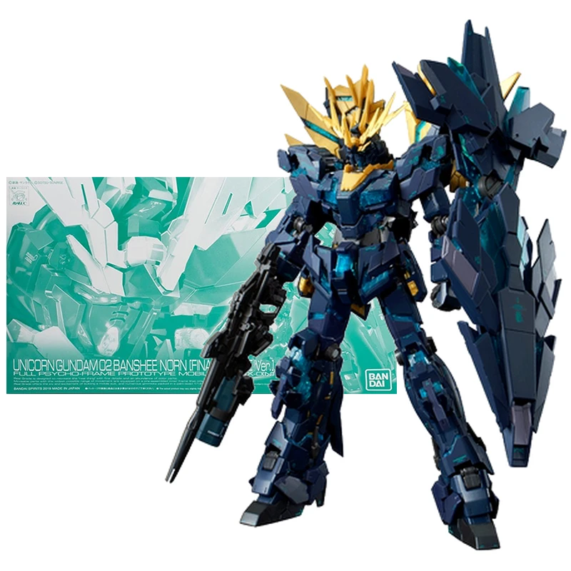 Bandai Genuine Gundam Model Kit Anime Figure Rg 1 144 Unicorn Gundam 02 Banshee Norn Final Battle Ver Gunpla Anime Action Figure Action Figures Aliexpress
