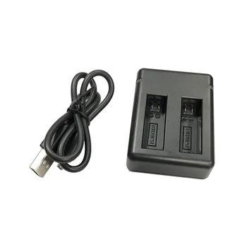 

Camera Battery Charger Dual Usb Support Micro Type-c Power Fast Charging Input Camera Accessories For Insta 360 One
