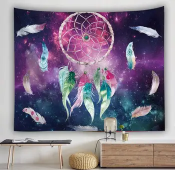 

Home decor tapestry digital printing tapestry decoration cloth mandala flower pattern printing living room decoration