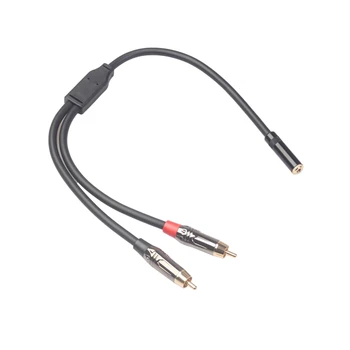 

o Cable 3.5mm Jack Male to 2RCA Connector o Adaptor Aux Cable for Edifier Home Theater DVD VCD Headphones
