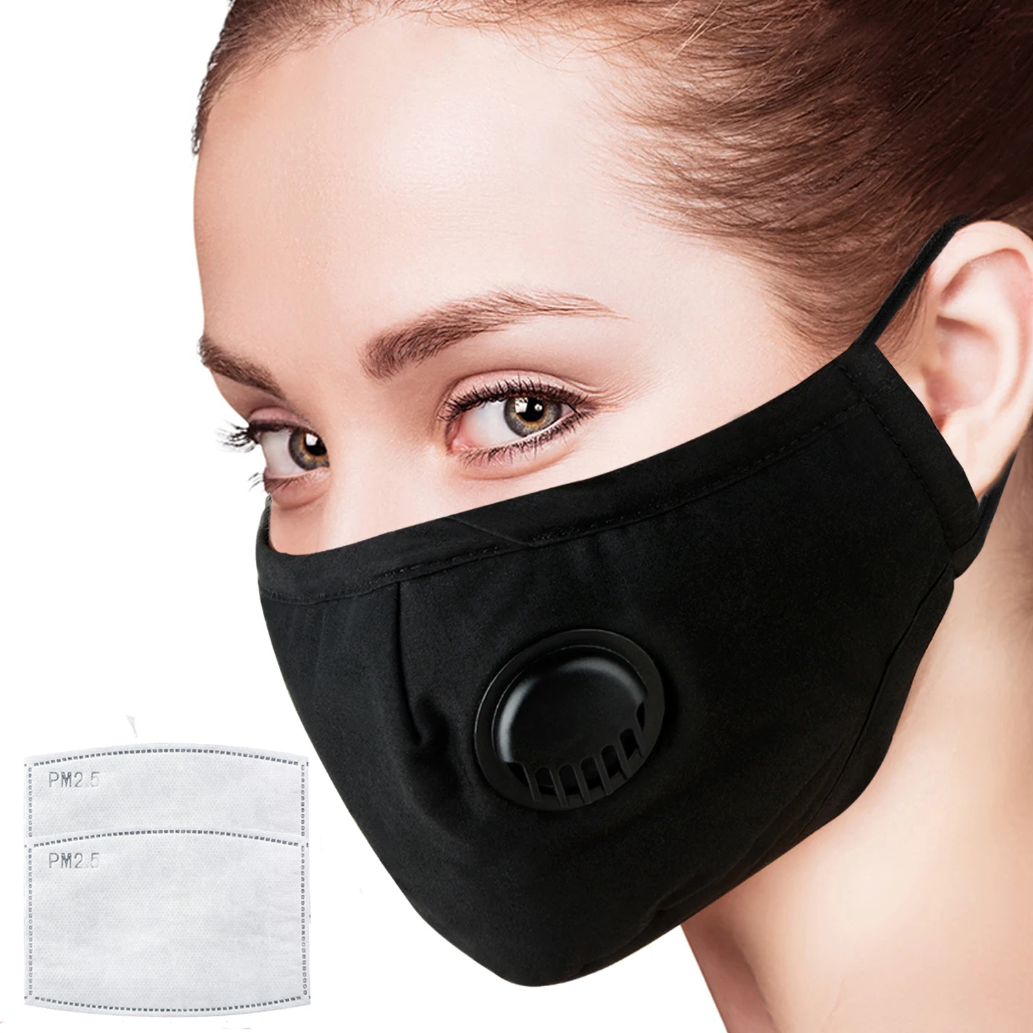 

Washable Face Mask Anti Dust PM2.5 Pollution Mouth Masks Activated Carbon Reusable Mouth Cover for Kids Mouth Masks New F24