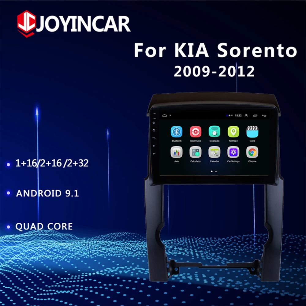 Автомагнитола 2din Android 9 1 10 дюйма с GPS-Навигатором без DVD для Kia Sorento 2009 2010-2012 |