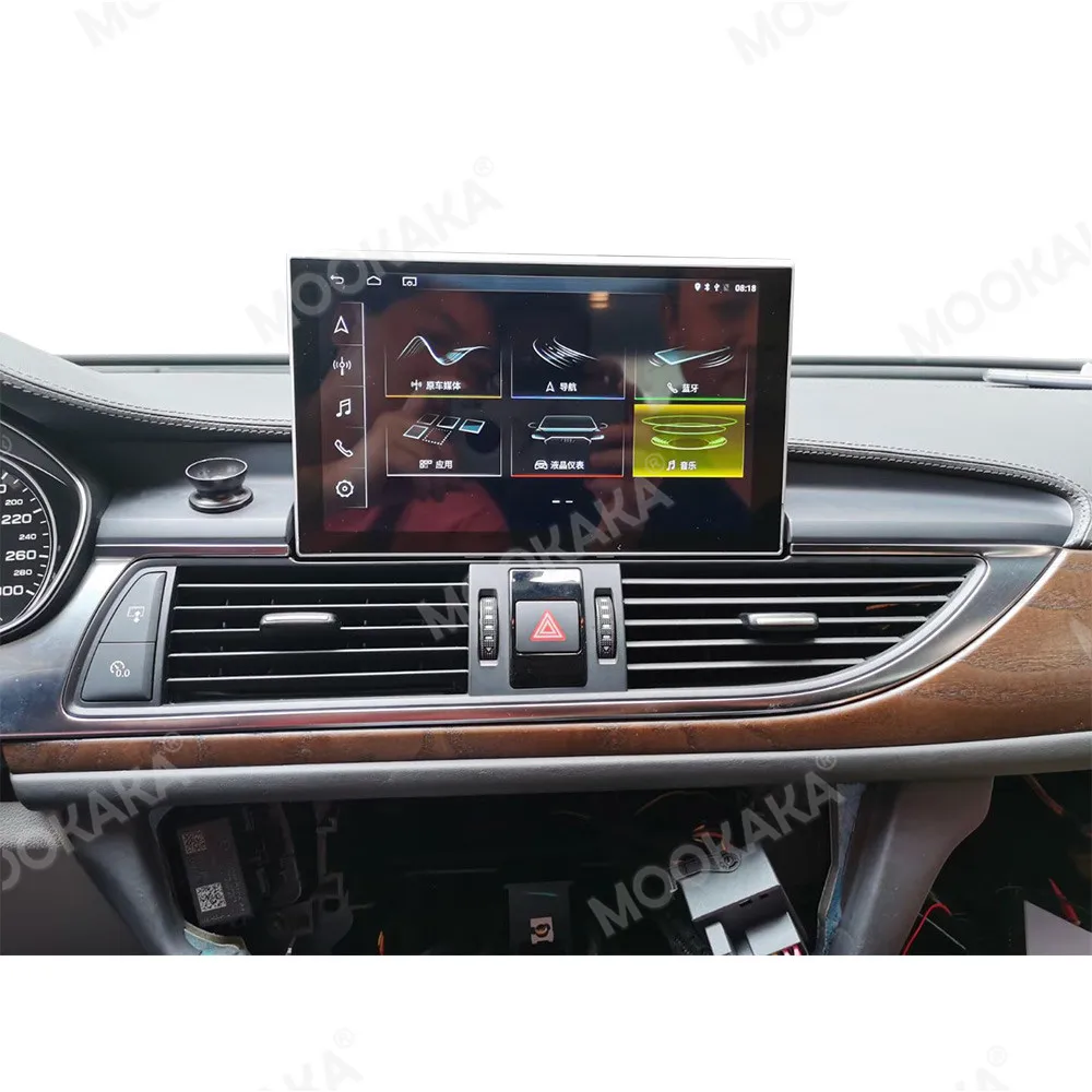 

Android 11.0 8 Core Car Radio GPS Audio For Audi A6 S6 A7 C7 RS7 RS6 S7 2012-2018 with 1920*720 GPS navigation Rotate