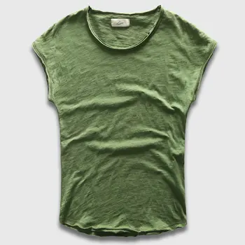 Crew Neck Sleeveless Plain Top