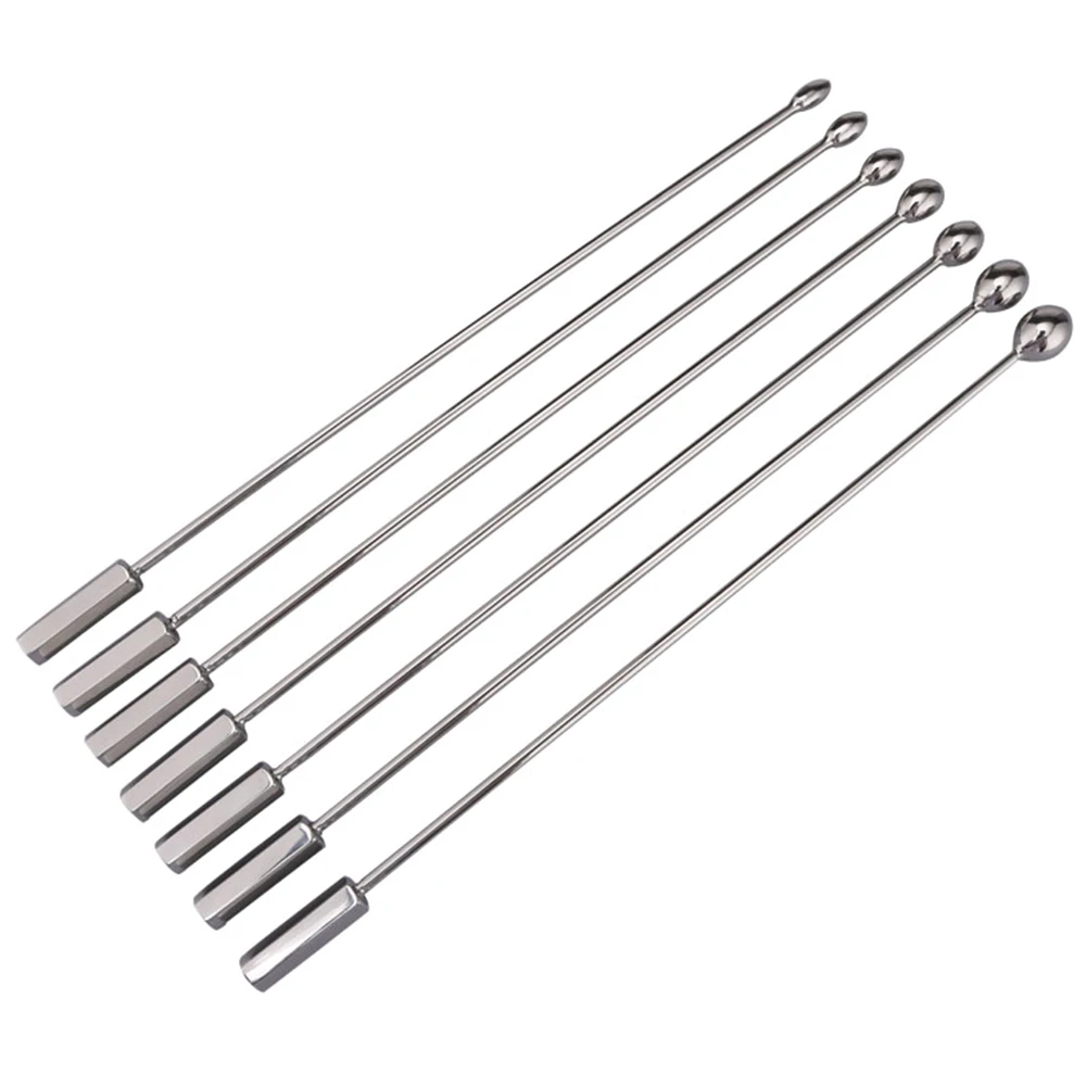 Male Urethral Dilator Penis Plug Sounding Toy Metal Catheter Penis No Vibrator Adult Products For Men Sex Shop | Красота и здоровье