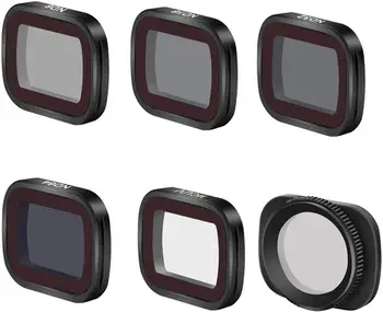 

Filters Set (CPL MCUV ND8 ND16 ND32 ND64) Adjustable Polarizer Dimming Lens Compatible with OSMO Pocket 2 Camera