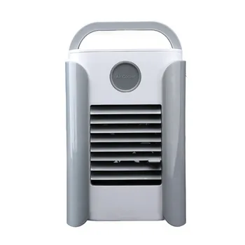 

Mini Portable Air Conditioner Humidifier Purifier Desktop Cooling Fan Air Cooler Black Fan for Camping Outdoor Activities