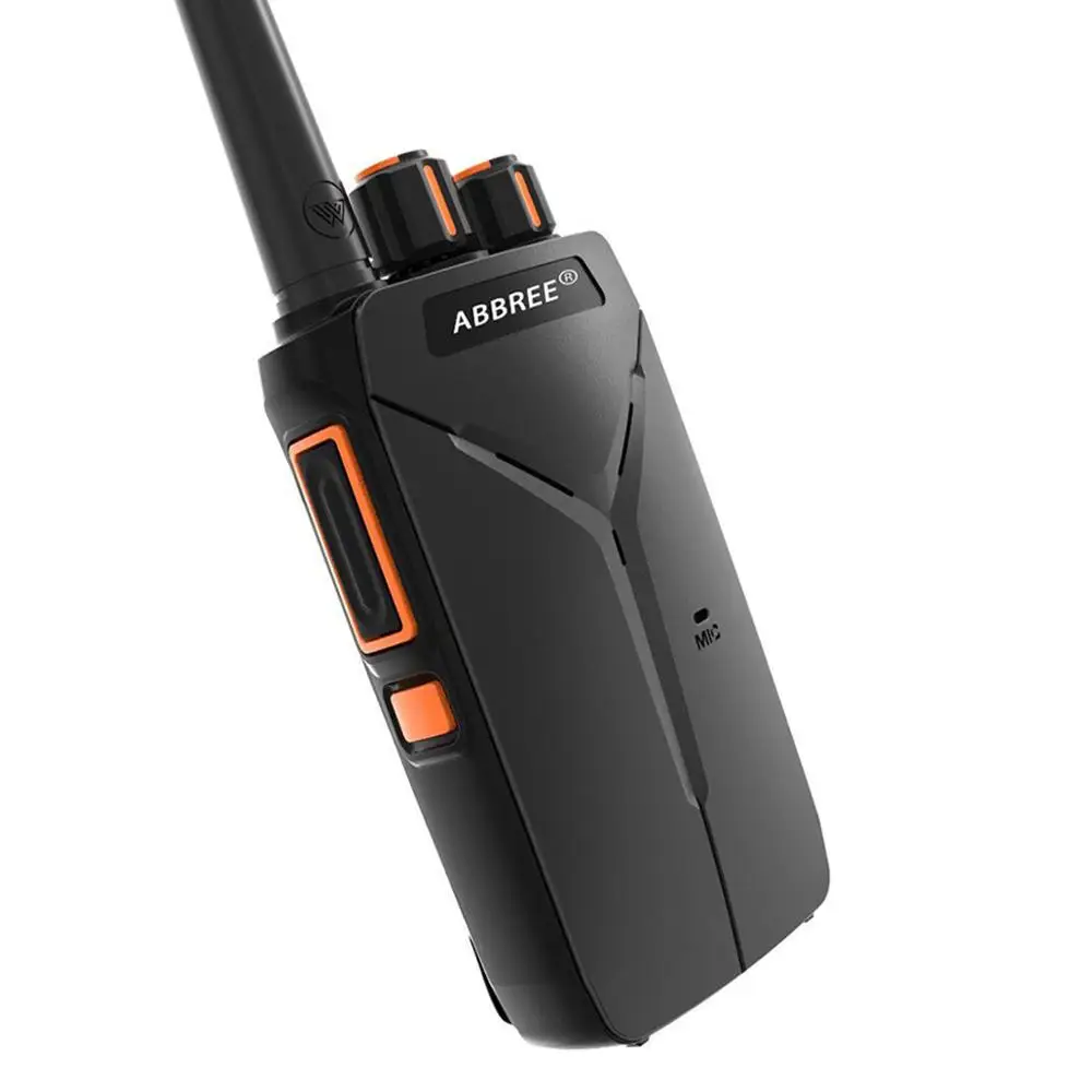 ABBREE AR-F1 10 км Большая дальность мощная рация Портативный CB 5 Вт UHF 400-470 МГц любительский двухполосный радиоприемник