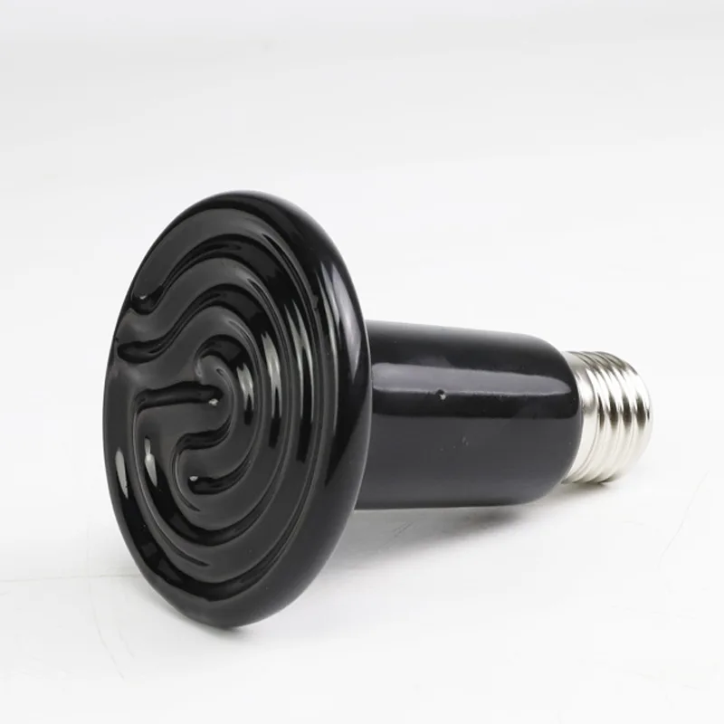 Infrared Ceramic Heat Lamp Reptile Emitter Bulb for Pet Coop Heater Chicken Lizard Turtle Brooder Aquarium Snake No Harm