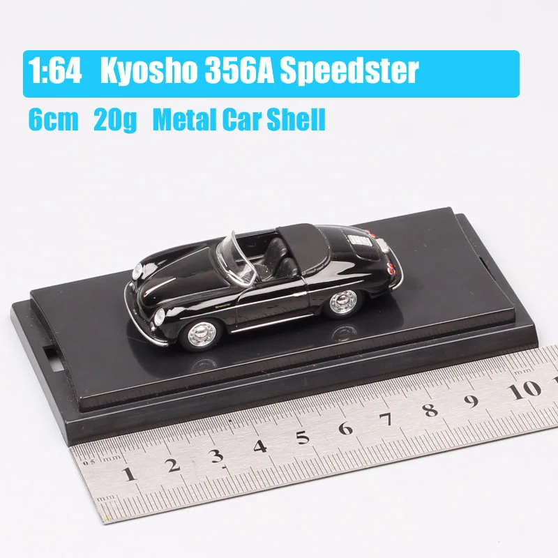 Бренд 1/64 масштаб kyosho Винтаж 356A скоростной стер-трансформер гоночный металлический литье под давлением и игрушечный транспорт автомобильные копии для коллекционирования - Цвет: 356A Speedster