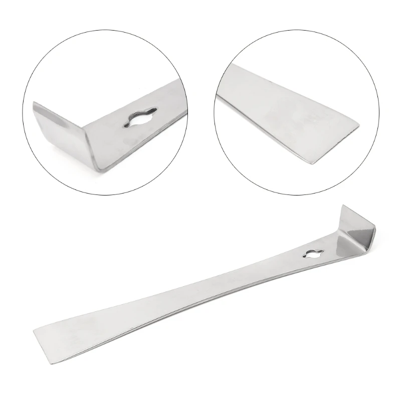 Пчеловодство из Нержавеющей Стали Изогнутый хвост пчелиный крючок для улья скребок Инструмент для пчеловода E65B