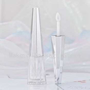

Wholesale Lipgloss Containers Hexagon Lipstick Balm Tubes Turriform Lip Glaze Labial Glair Makeup Packing Bottle 10/30/50pcs