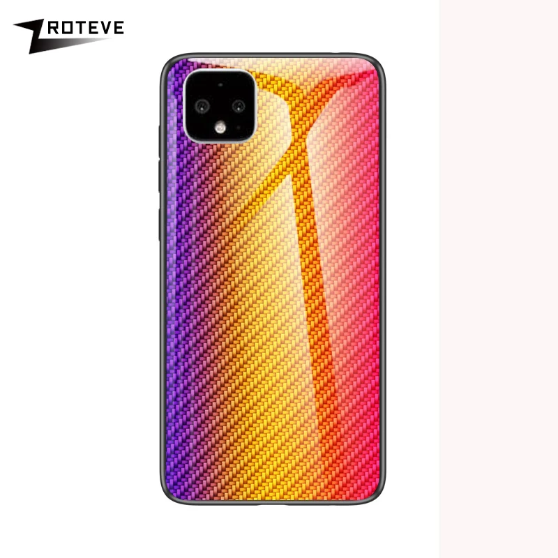 Golden 02 ZROTEVE чехол для Google Pixel 4 XL чехол стеклянная задняя крышка для Google Pixel 4 чехол силиконовый закаленное стекло задняя крышка Pixel 4 XL - Цвет: Golden 02