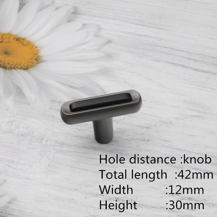 black-knob KK& FING 1 шт. современные ручки для мебели керамика из сплава на основе цинка кухонная дверная ручка для шкафа обустройство дома дверные тяги мебельная фурнитура - Цвет: black-knob