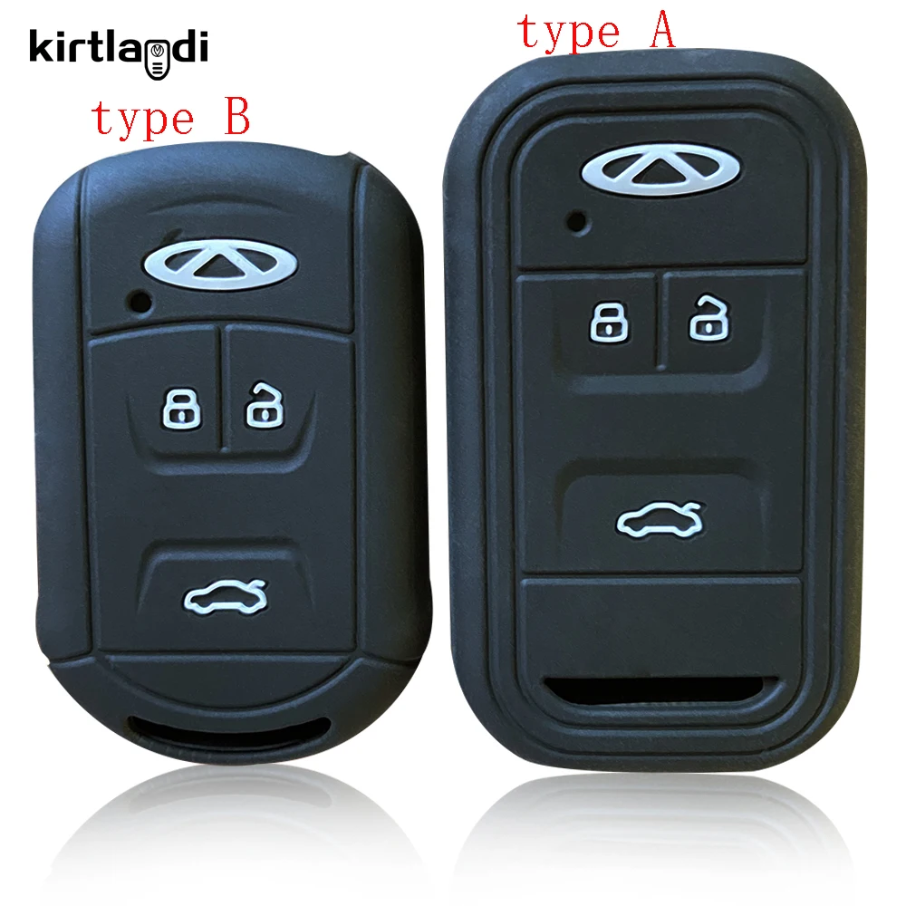 Kirtlandi-funda para llave de coche, funda para llave de coche compatible con Chery Tiggo 4 5txs 2020, Chery Tiggo 7 8 5X 2019, sin llave