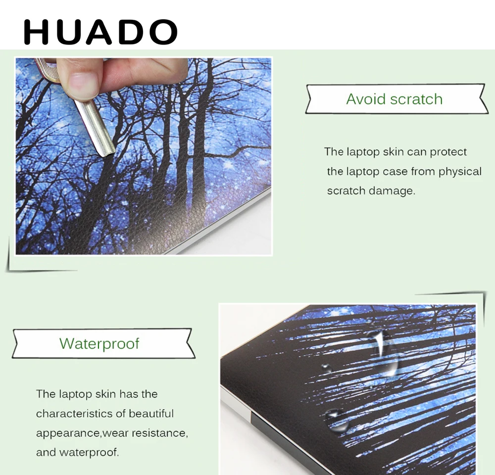 Starry Sky Laptop Skins Capa Adesivo Decalque para hp Acer Dell Asus Sony 13.3 15.4 15.6 17.3 - Imagem 3