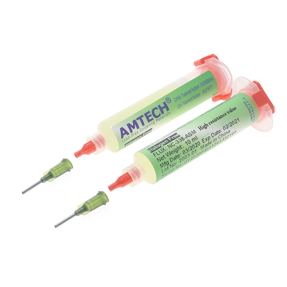 AMTECH NC 338 ASM Экологичная безгалогенная паяльная паста для материнской платы