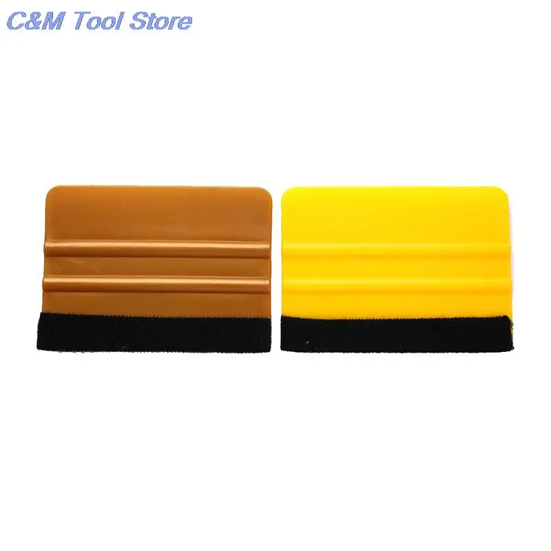 New Vinyl Wrap Film Card Squeegee Car Foil Wrapping Suede Felt Scraper Auto Car Styling Sticker Acc Window Tint Tools