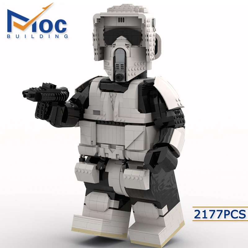Конструктор MOC Helmet Коллекционная серия Звездные фильмы космические войны DIY