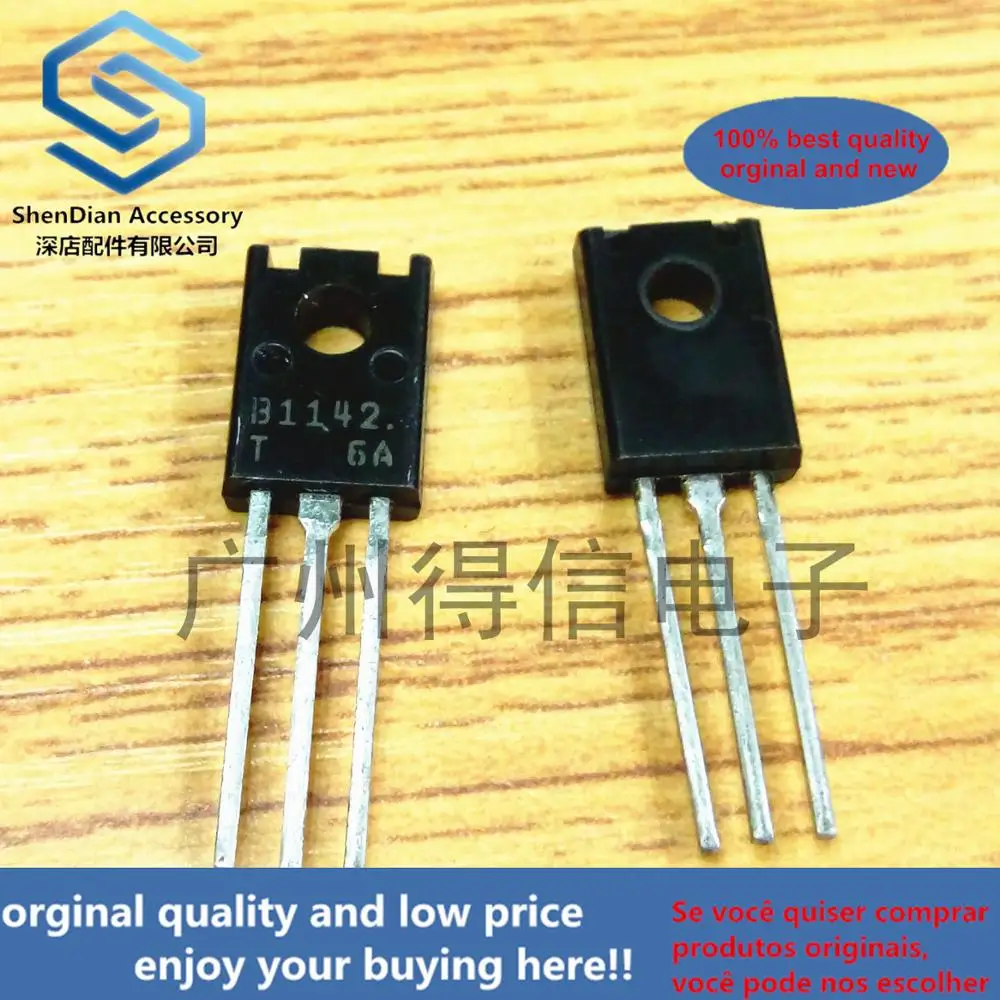 

10 шт. 100% новый и оригинальный 2SB1142 B1142 1142-126 с алюминиевой крышкой, 50В/2.5A с высоким уровнем Скорость переключения приложений в наличии