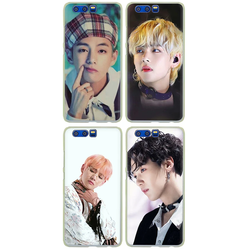 Корейский KPOP хип-хоп V Kim Tae-hyung жесткий чехол для телефона huawei P8 9 10 20 30 lite pro smart Z P9 10 plus