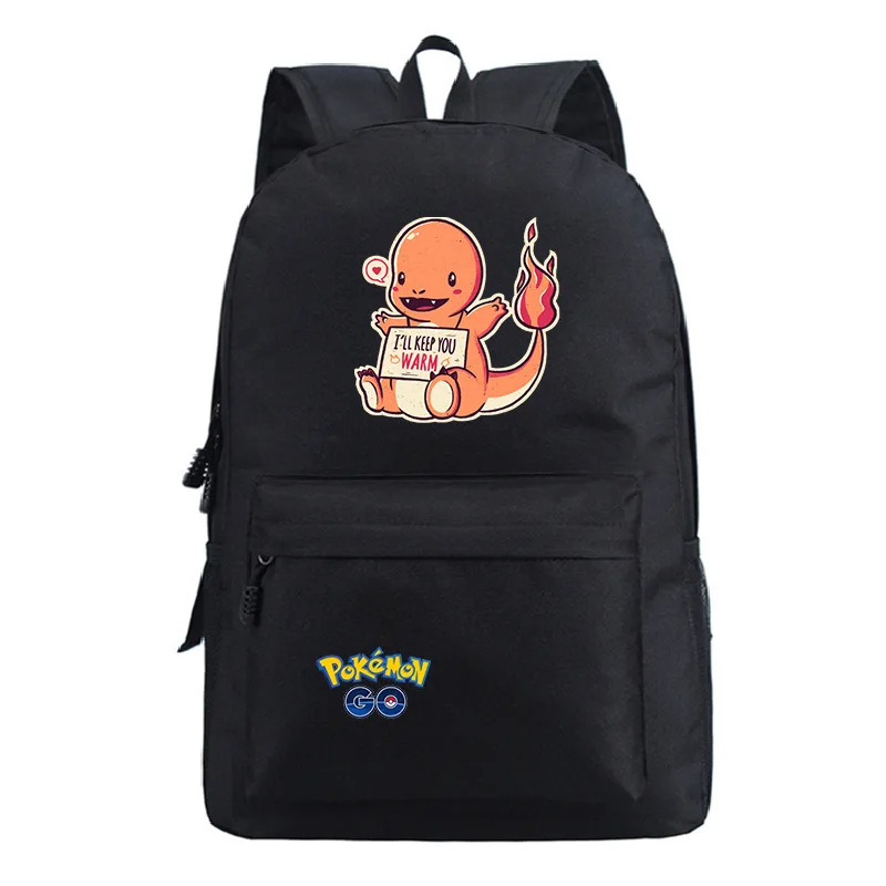 photo colour Mochilas модный рюкзак Pokemon Go, рюкзак для студентов, рюкзак для компьютера, школьные сумки, большая Вместительная дорожная сумка для ноутбука - Цвет: photo colour