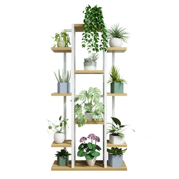

A Living Room Landing Type Iron Art Multi-storey Indoor Flower Airs Household Balcony Flowerpot Rack