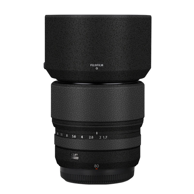 Премиум наклейка на объектив Fuji GF80 F1.7 для FUJIFILM Fujinon GF80mm R WR Защита объектива против