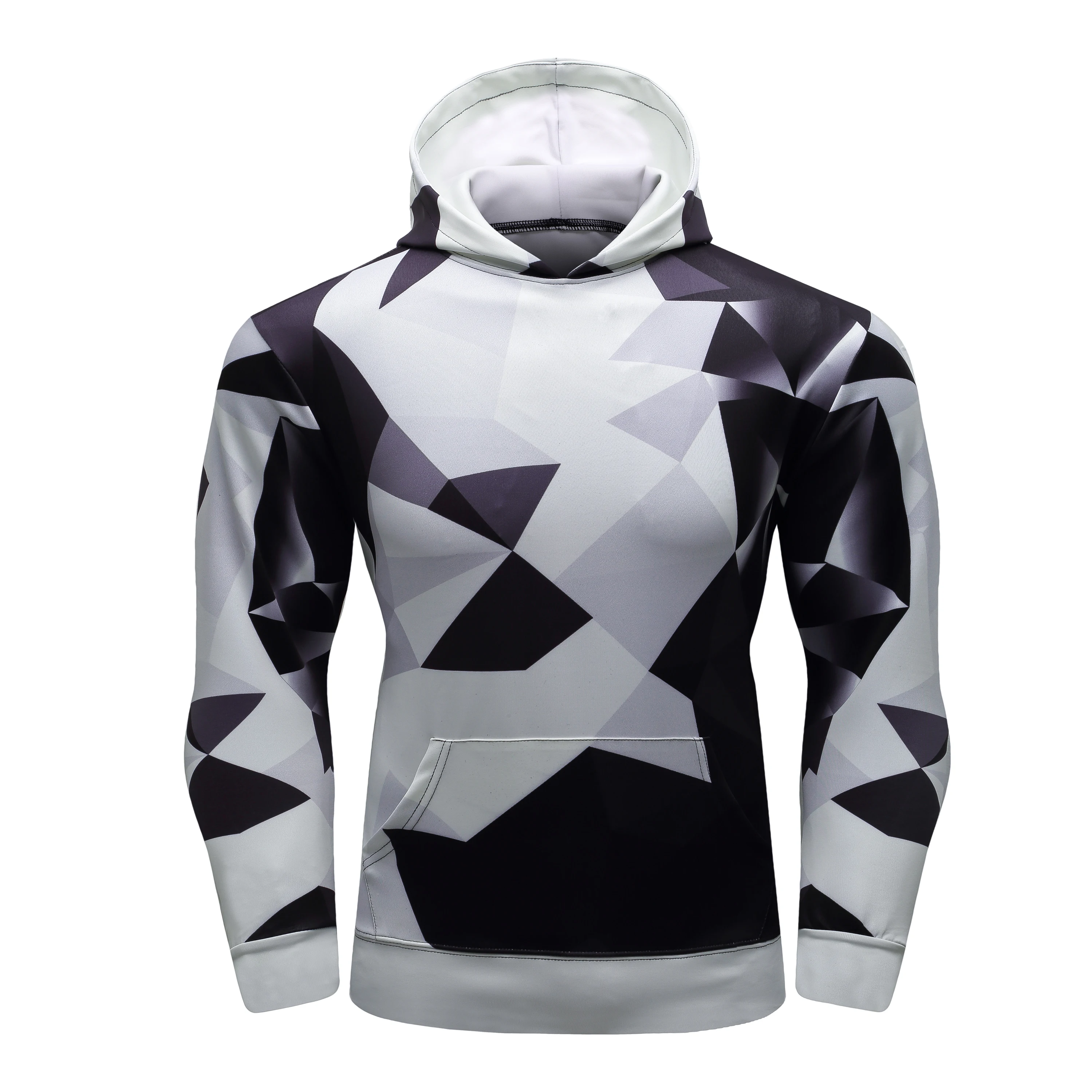 New hoodie running jacket couple fitness sportswear 3d printing outdoor jogging men, ladies fitness sports jacket