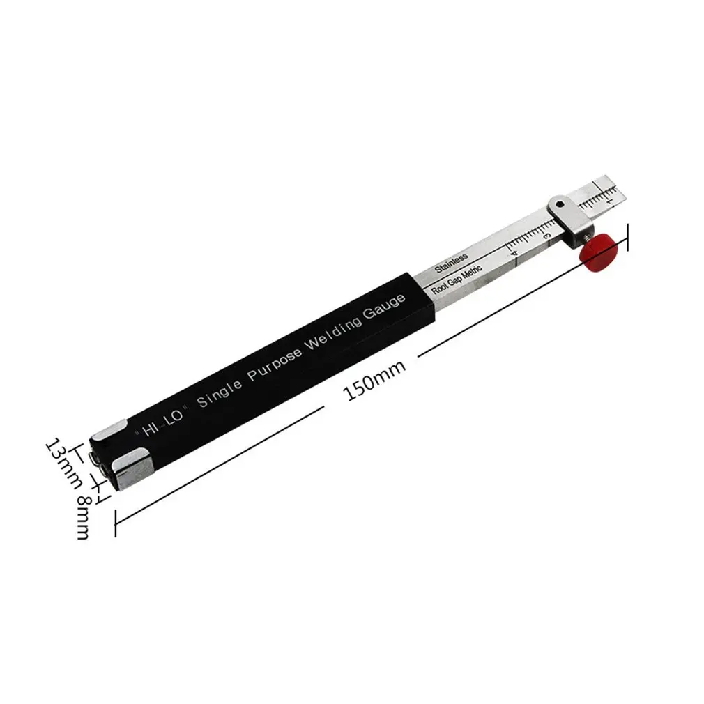 Welding Inspection Ruler Hi-Lo Special Welding Measuring Instrument Small High And Low Gauge Multi-function Gauge