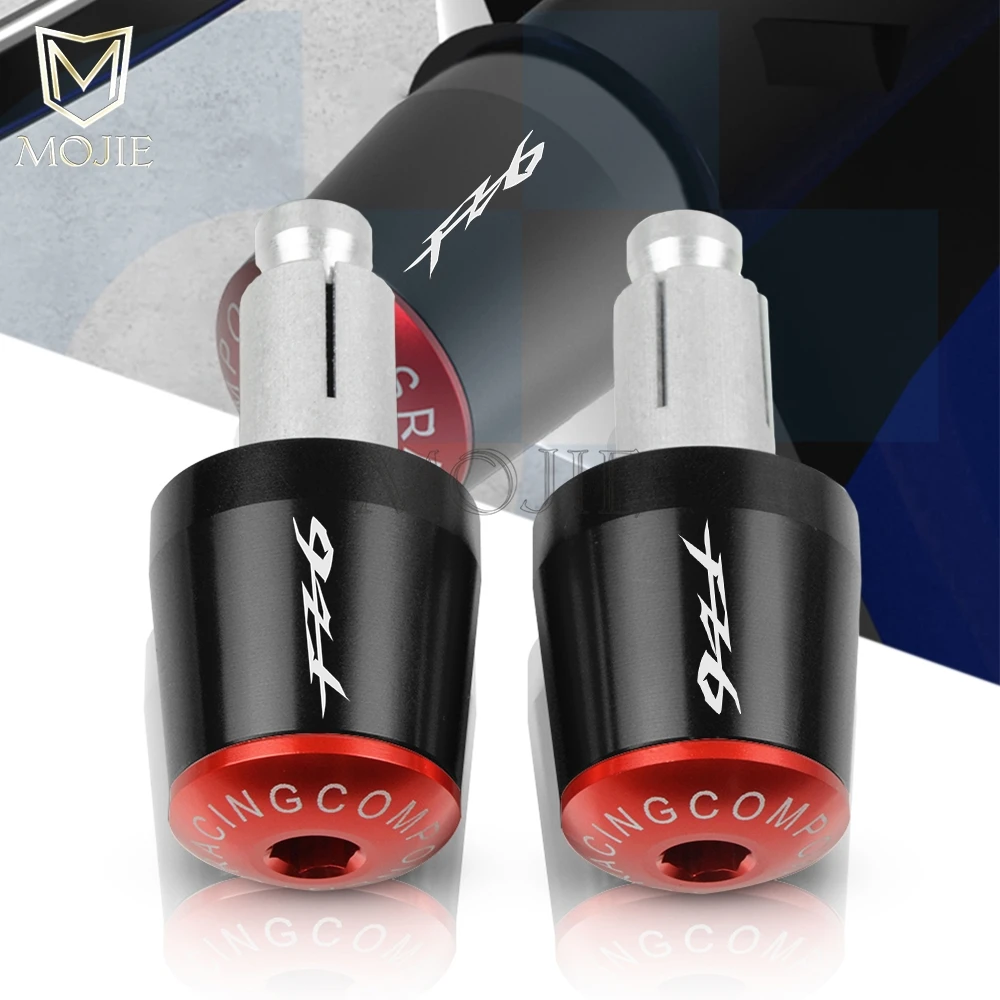 22mm Motorcycle Handlebar Grips End Handle Bar Cap End Plug For YAMAHA FZ6 FAZER FAZER600 FZ6S FZ6N FZ6S2 FZ6R S2 SJ6S FZ600