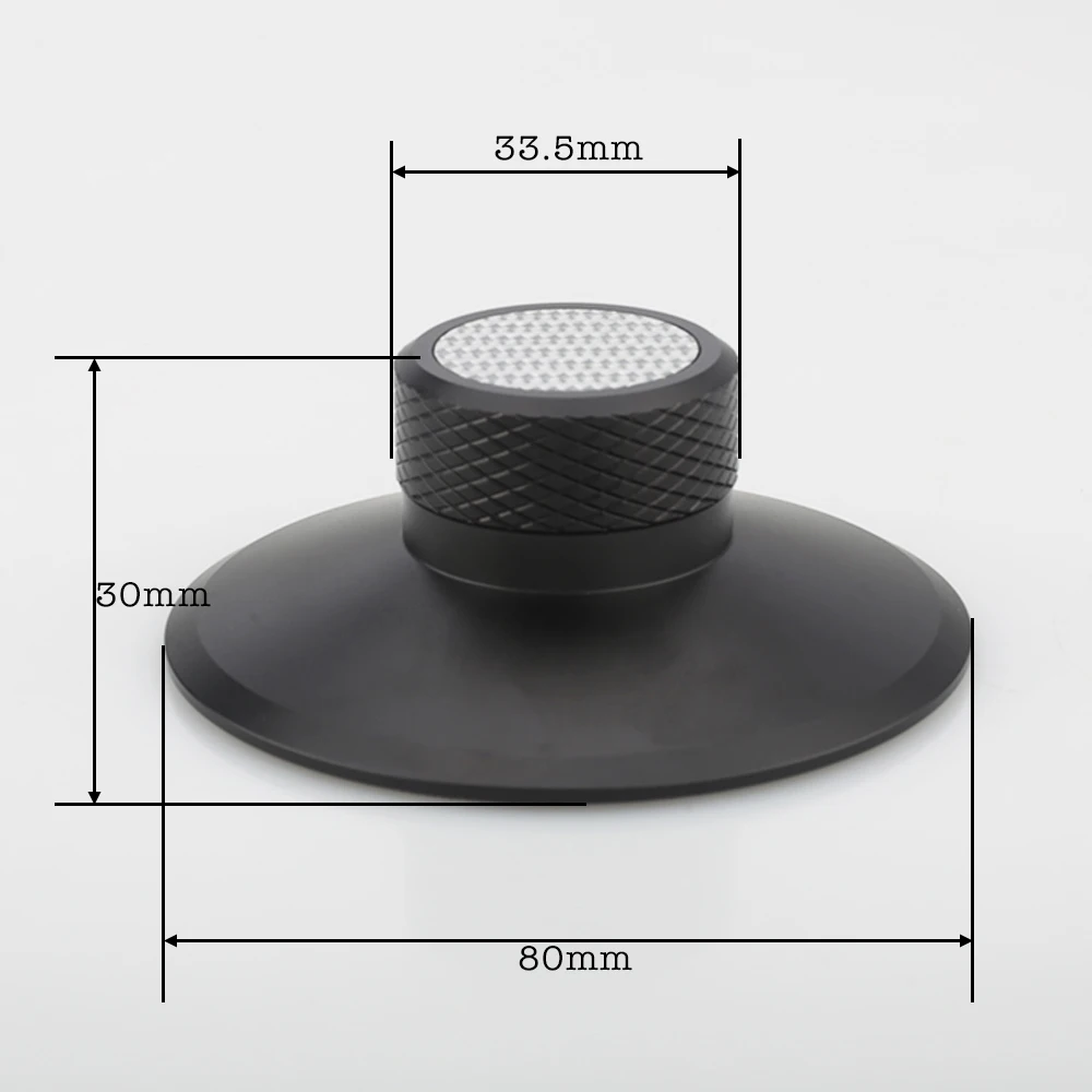 Проигрыватель-Стабилизатор из углеродного волокна зажим для винила HiFi 130g Audiocrast