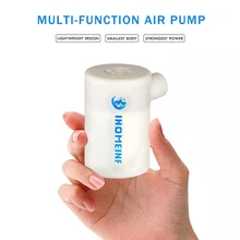 IHOMEINF USB Перезаряжаемый мини-насос Портативный электрический воздушный насос и дефлятор насос для бассейна плавает кольцо или надувная игрушка