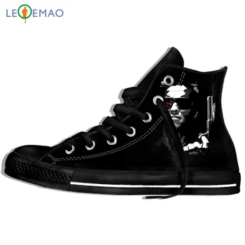 

Creative Design Custom Sneakers Hot Printing Terminator Unisex Lightweight Trends Comfortable Ultra High Top Light Sports Shoes