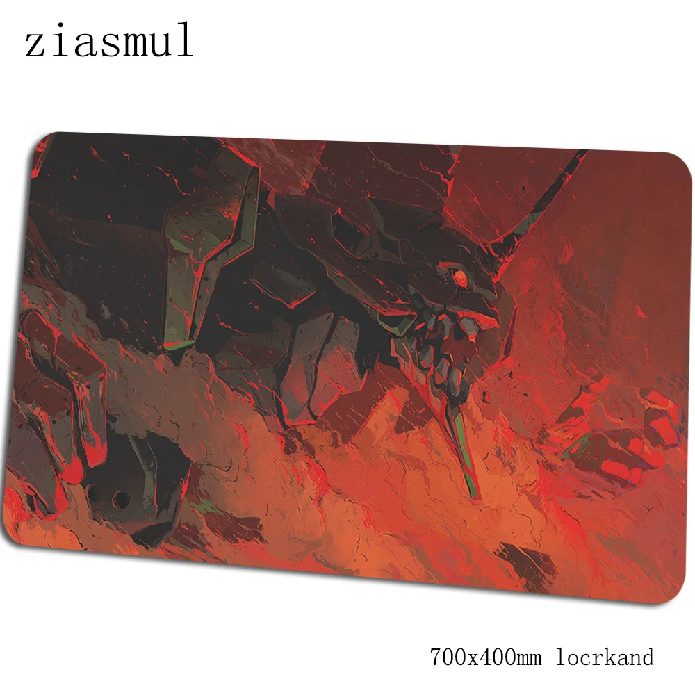 Evangelion геймерский коврик для мыши xl 70x40 см игровой коврик для мыши большой великолепный ноутбук pc аксессуары ноутбук padmouse эргономичный коврик - Цвет: Size 700x400x2mm