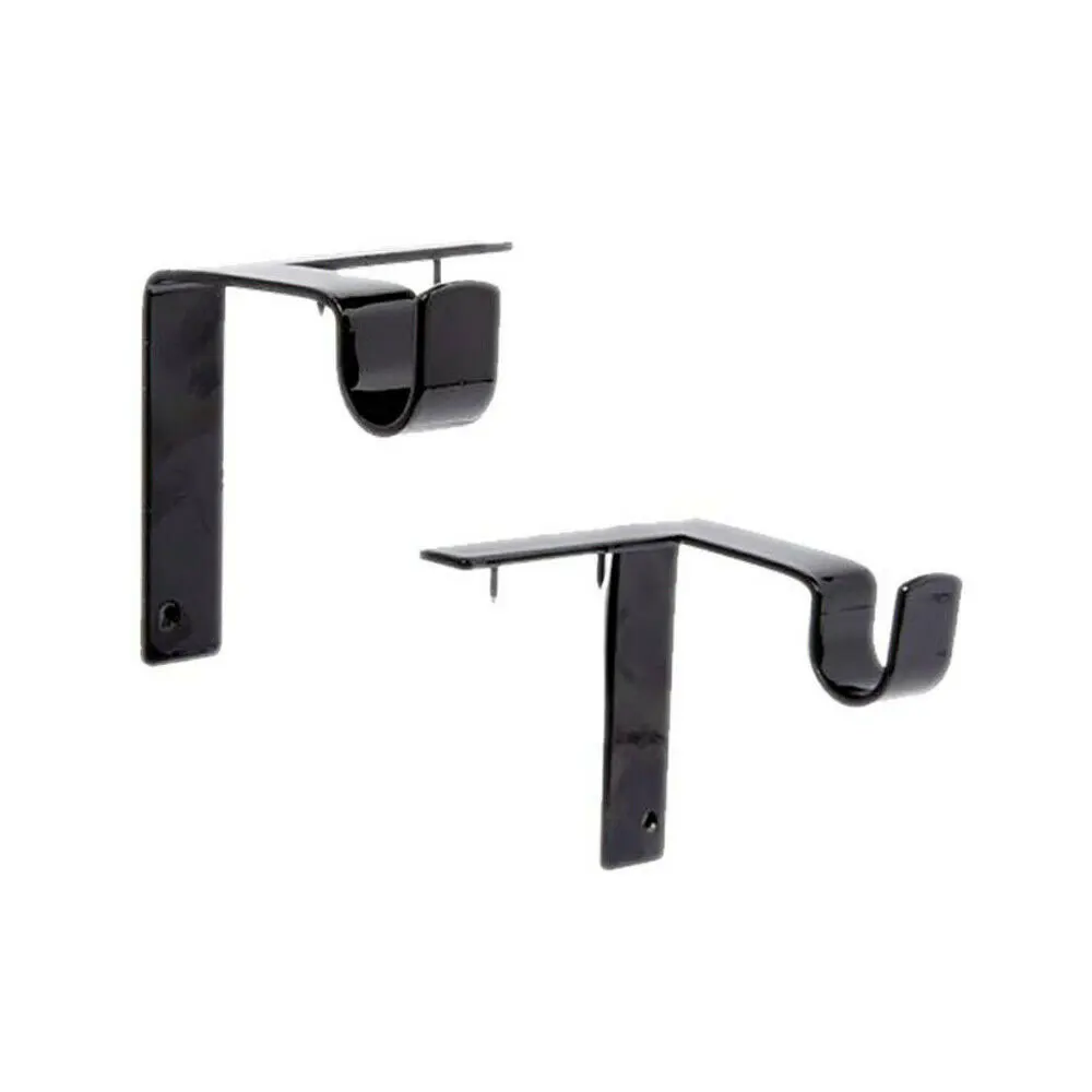 

Single Hang Curtain Rod Holders Bracket Into Window Frame Curtain Rod Bracket Curtain Rod Iron Hook Curtain Hardware