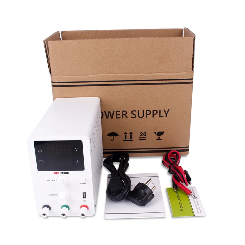 DC Switching Bench Power Supply Adjustable Laboratory 30v 10a Digital Power Supplies Power Source 110V 220V Bench Source-5