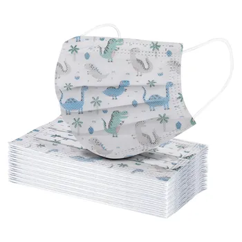 

10/20/30PCS Disposable Non-woven Face Mask Fashion Children Mask Printing Mouth Cover Mouth Mask With Design Masque Mariage