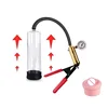 Male Erection nipple Penis Pump Air Vacuum Exerciser handle extender trainer Masturbator Pressure Gauge Enlargement man sex toy 1