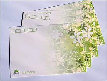 

10pcs Green Pattern One Side Printed Classical Vintage Art Travel Postcard Greeting Card Birthday Gift Postcards Illustration