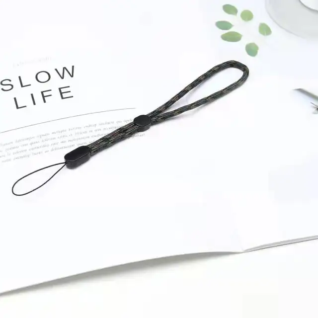 Short Braid Phone Lanyard Necklace Wrist Strap for iphone huawei redmi xiaomi Samsung Camera GoPro String Holders 01